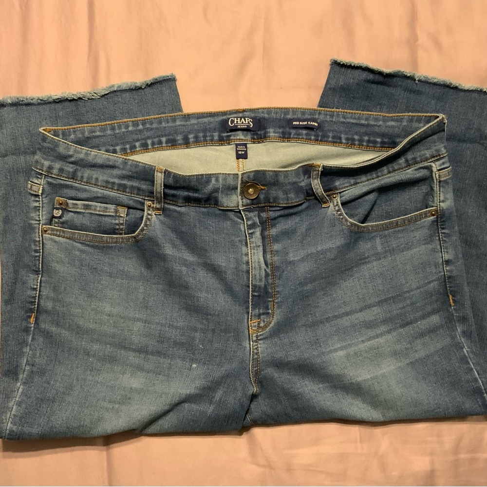 Chaps Mid Rise Capri